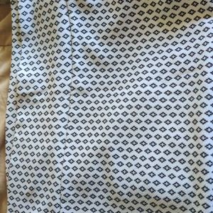 LuLaRoe 2x Cassie skirt black and white